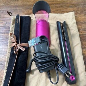 Dyson Corrale Hair Straightener Black/Pink